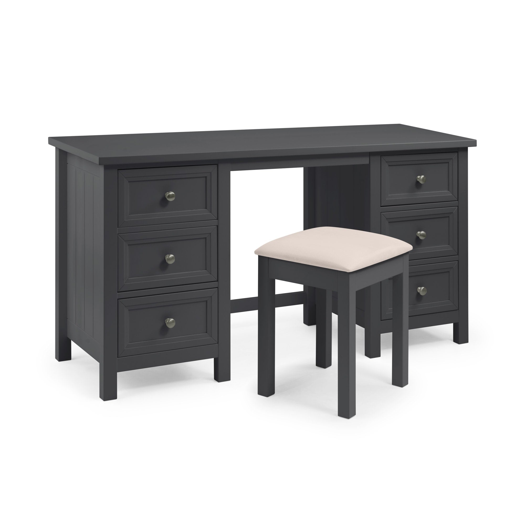 Maine Dressing Stool - Anthracite
