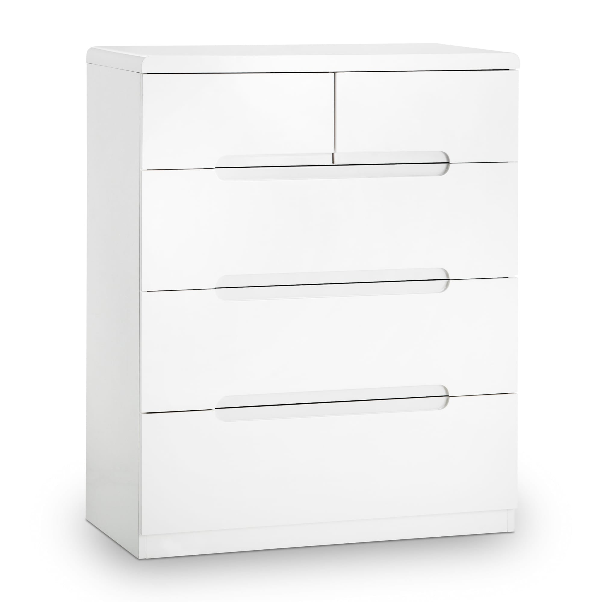 Manhattan 3+2 Drawer Chest - White