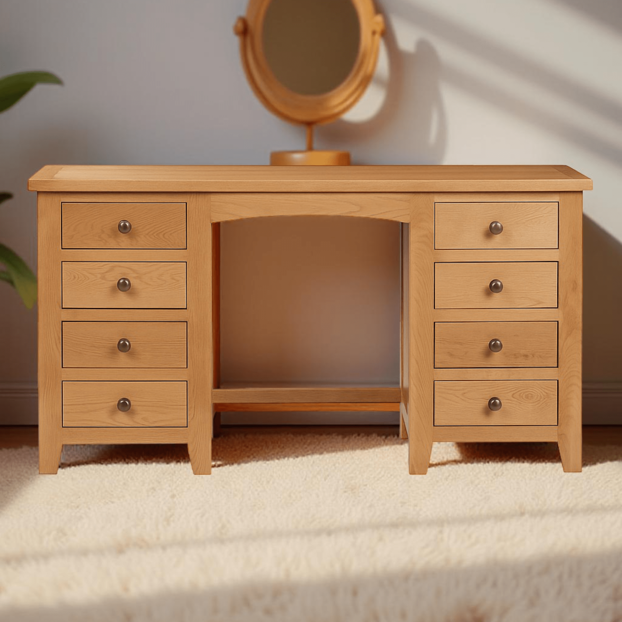 Marlborough Twin Pedestal Dressing Table