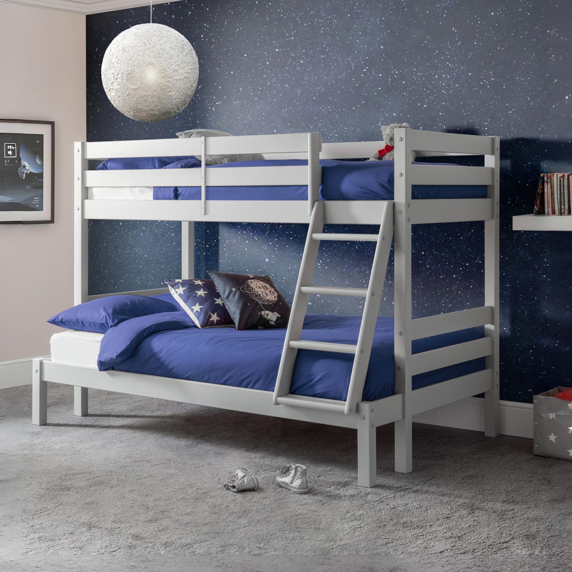 Merlin Triple Sleeper Bunk Dove Grey