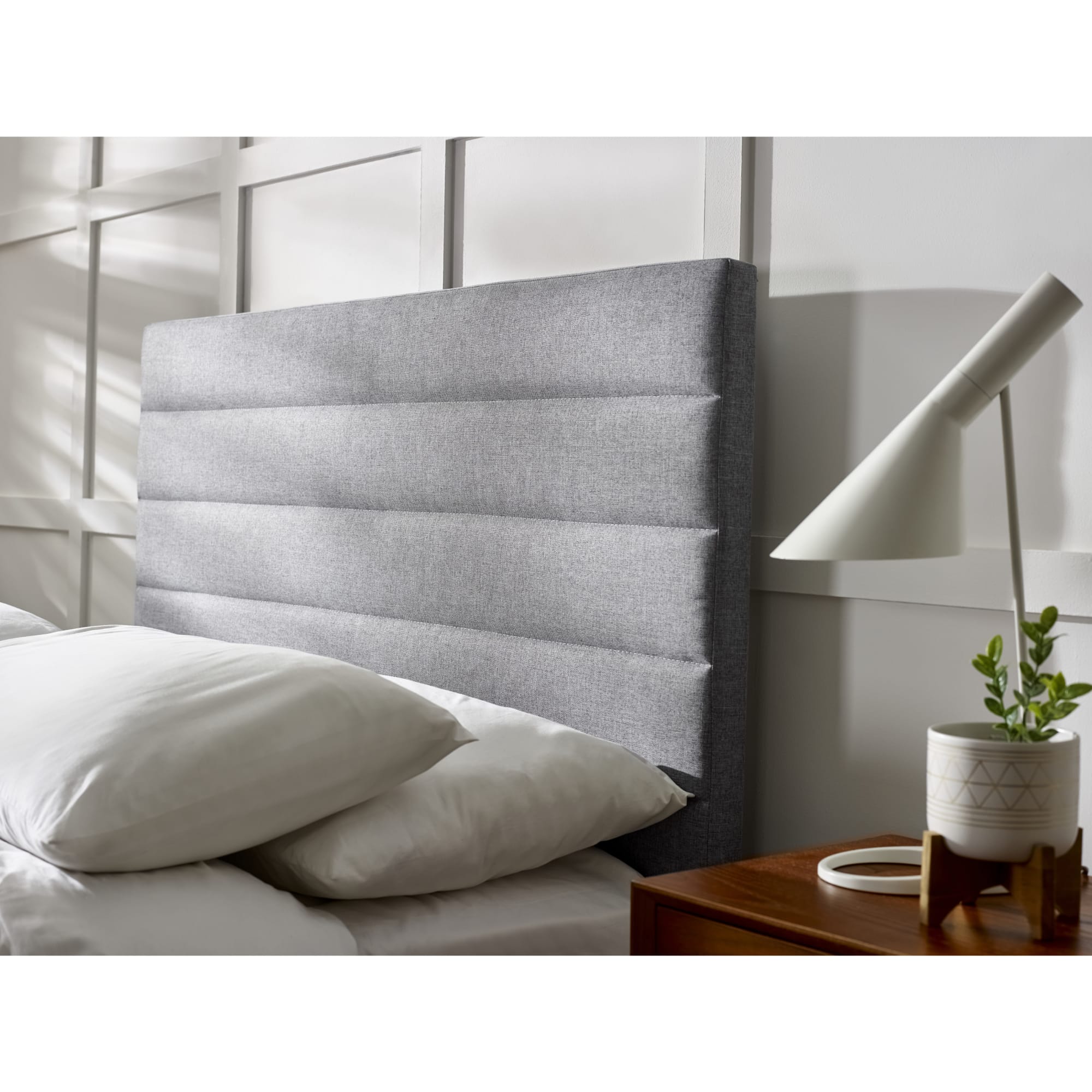 Merida Ottoman Storage 135cm Double Bed - Grey