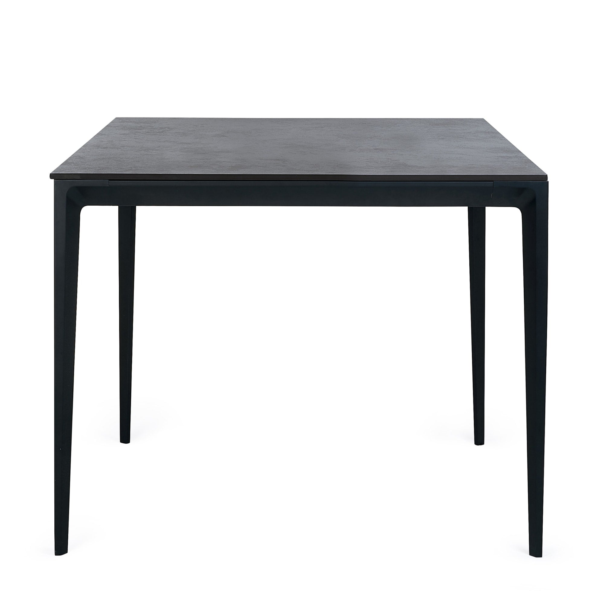 Miami Square Stone Top Dining Table - Slate Grey