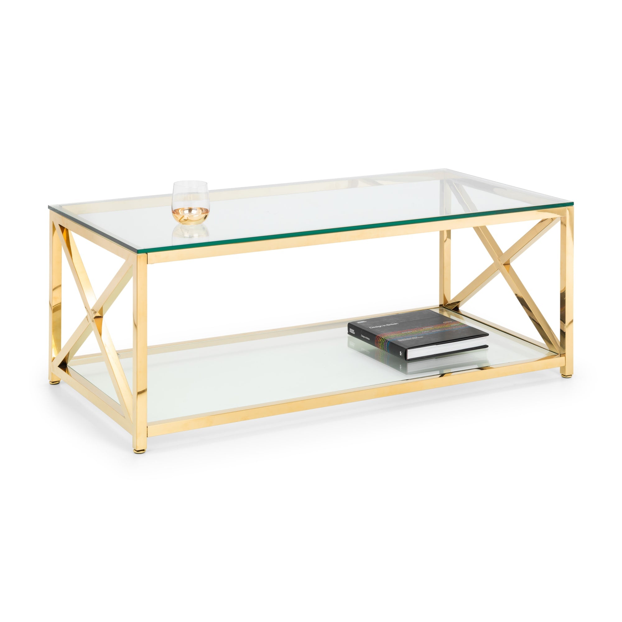 Miami Coffee Table - Gold