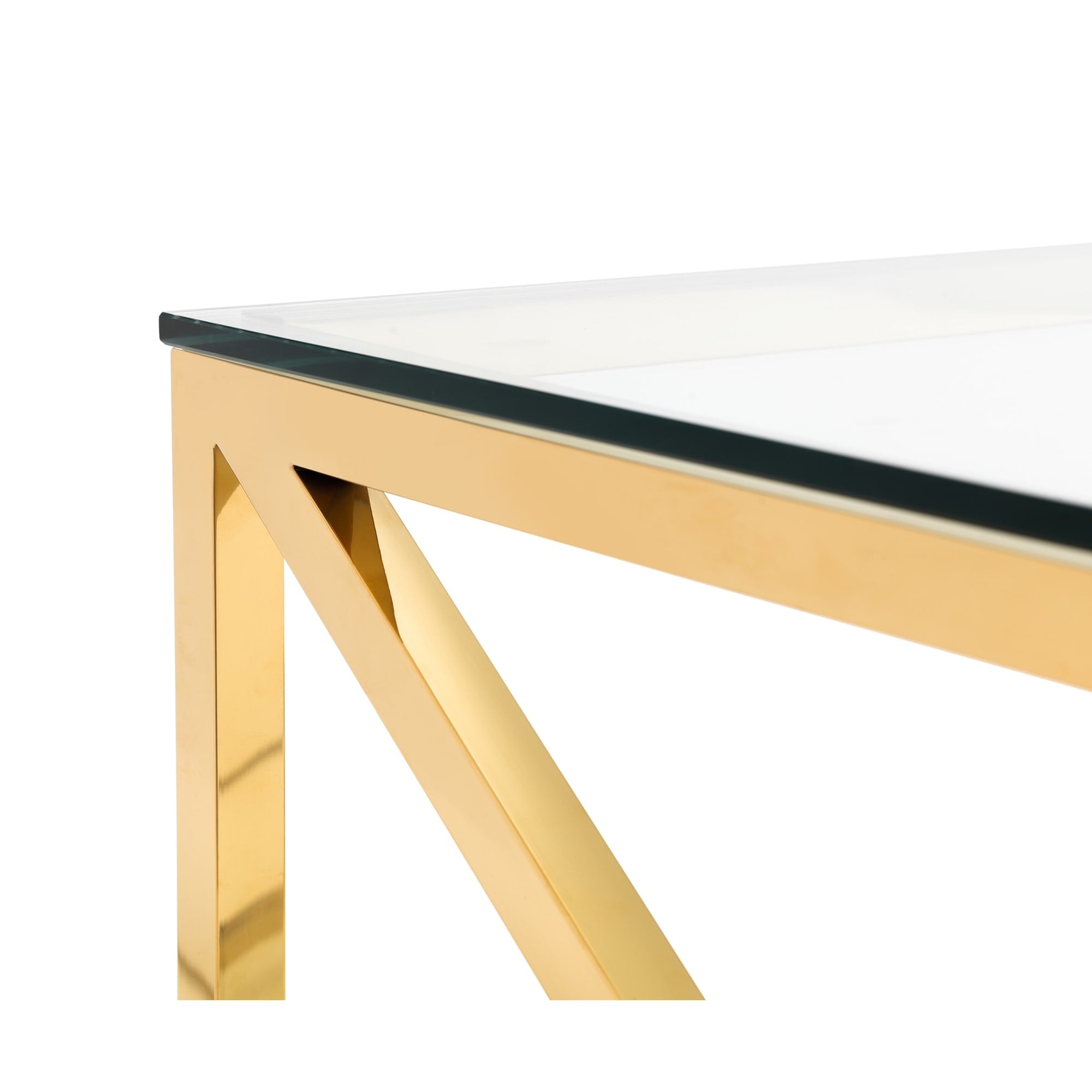 Miami Coffee Table - Gold