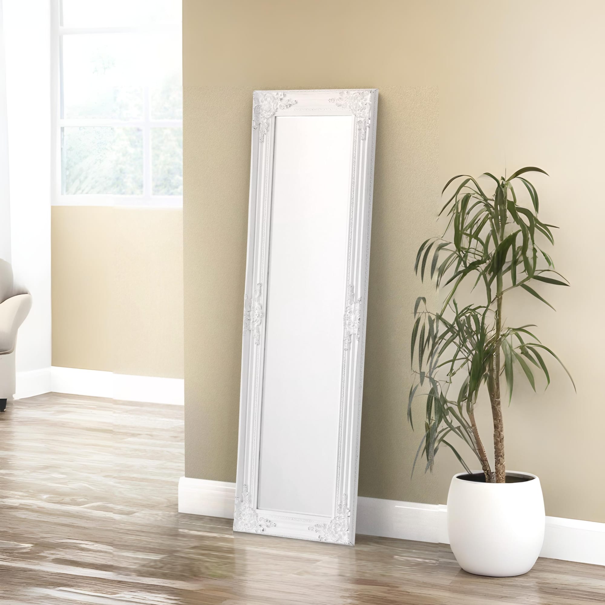 Palais Dress Mirror White