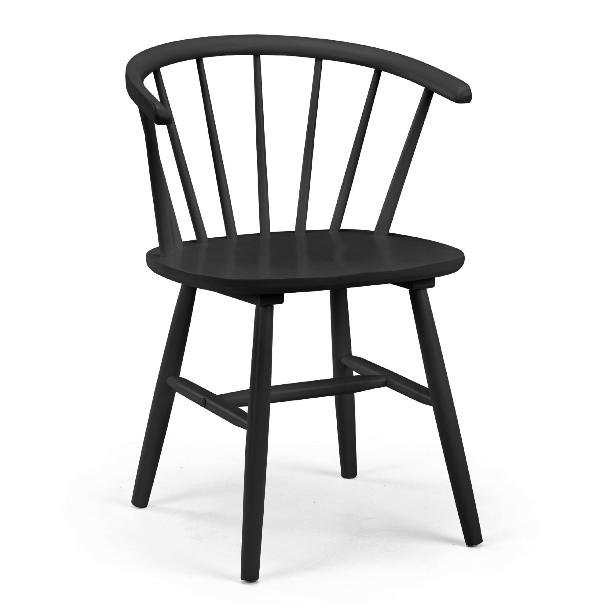 Set Of 2 Modena Dining Chairs - Black