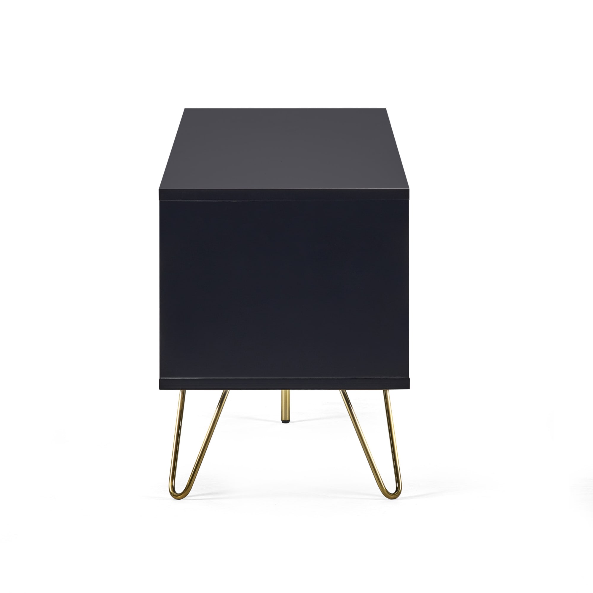 Murano Tv Unit - Matt Black