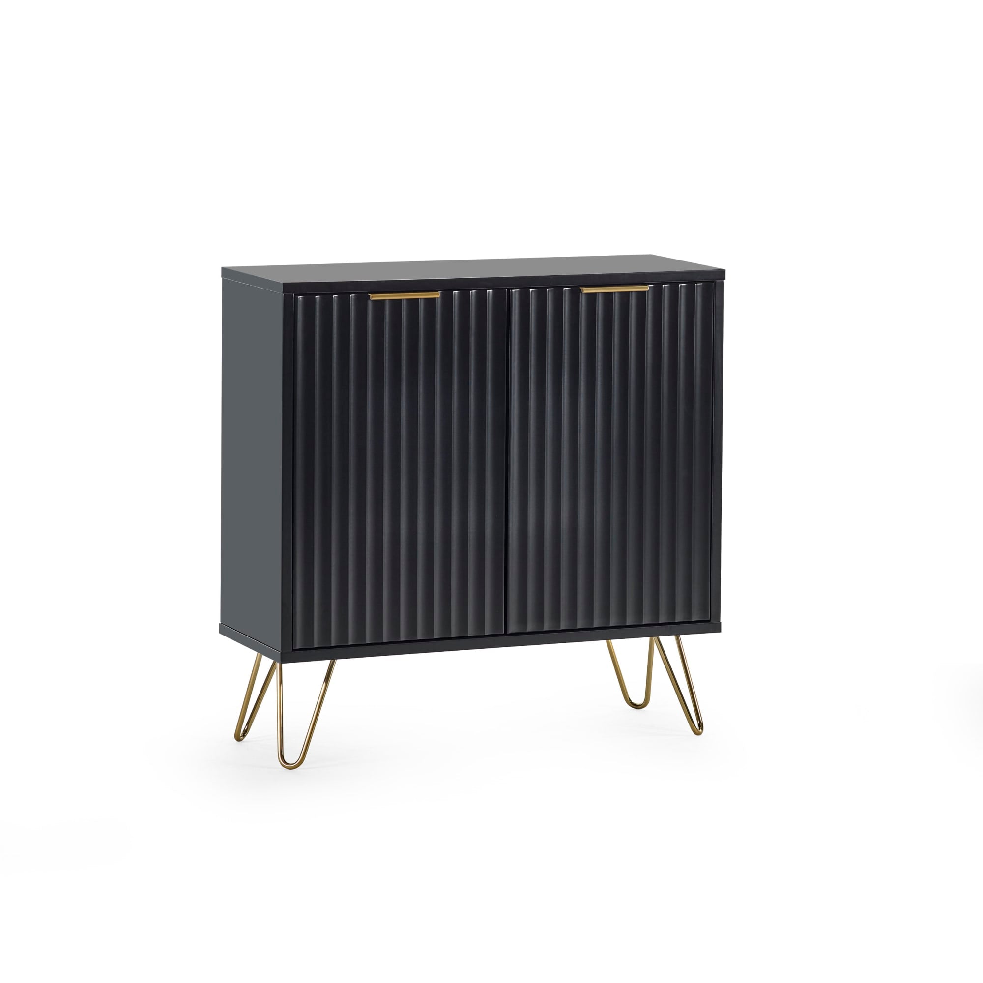 Murano Compact Sideboard - Matt Black