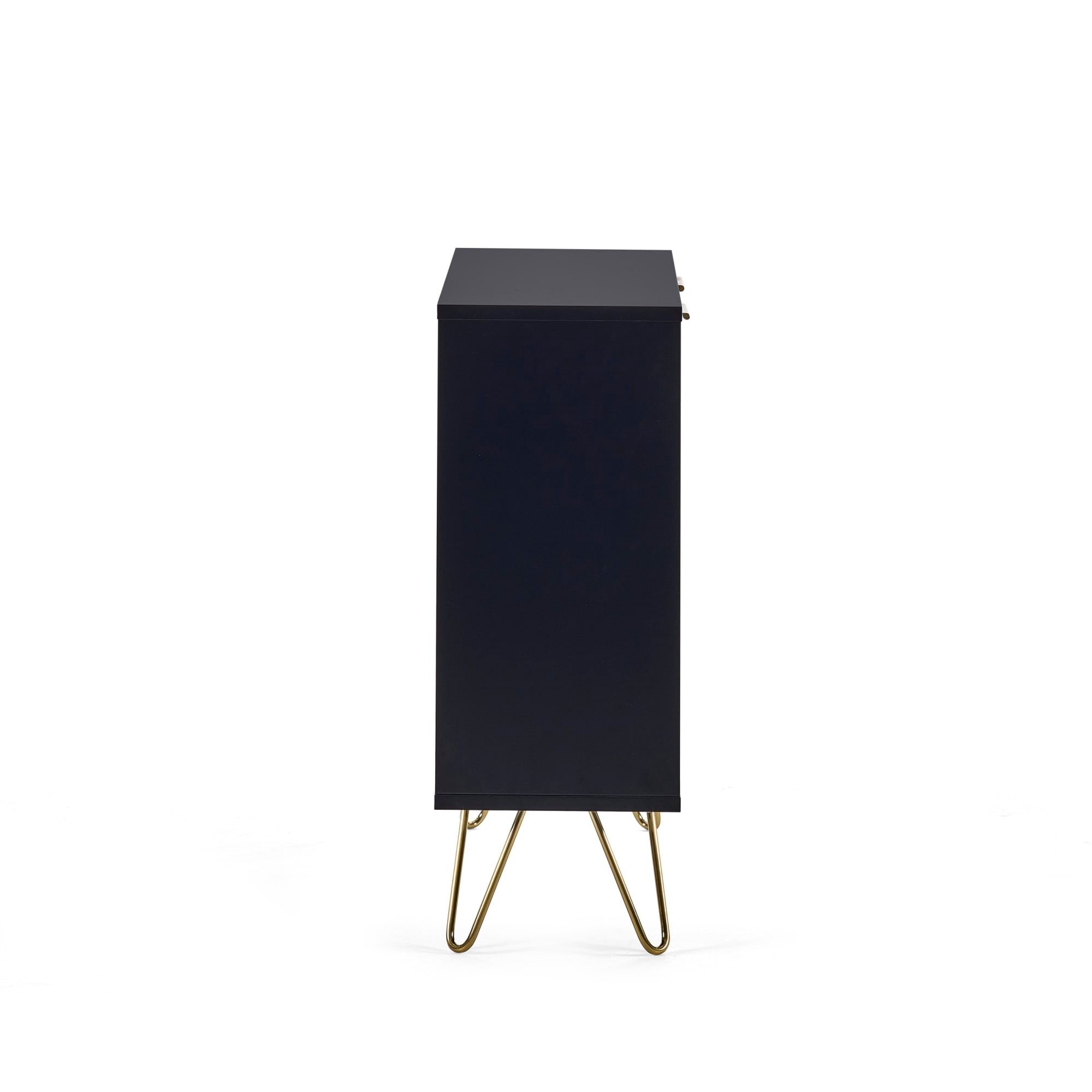 Murano Compact Sideboard - Matt Black