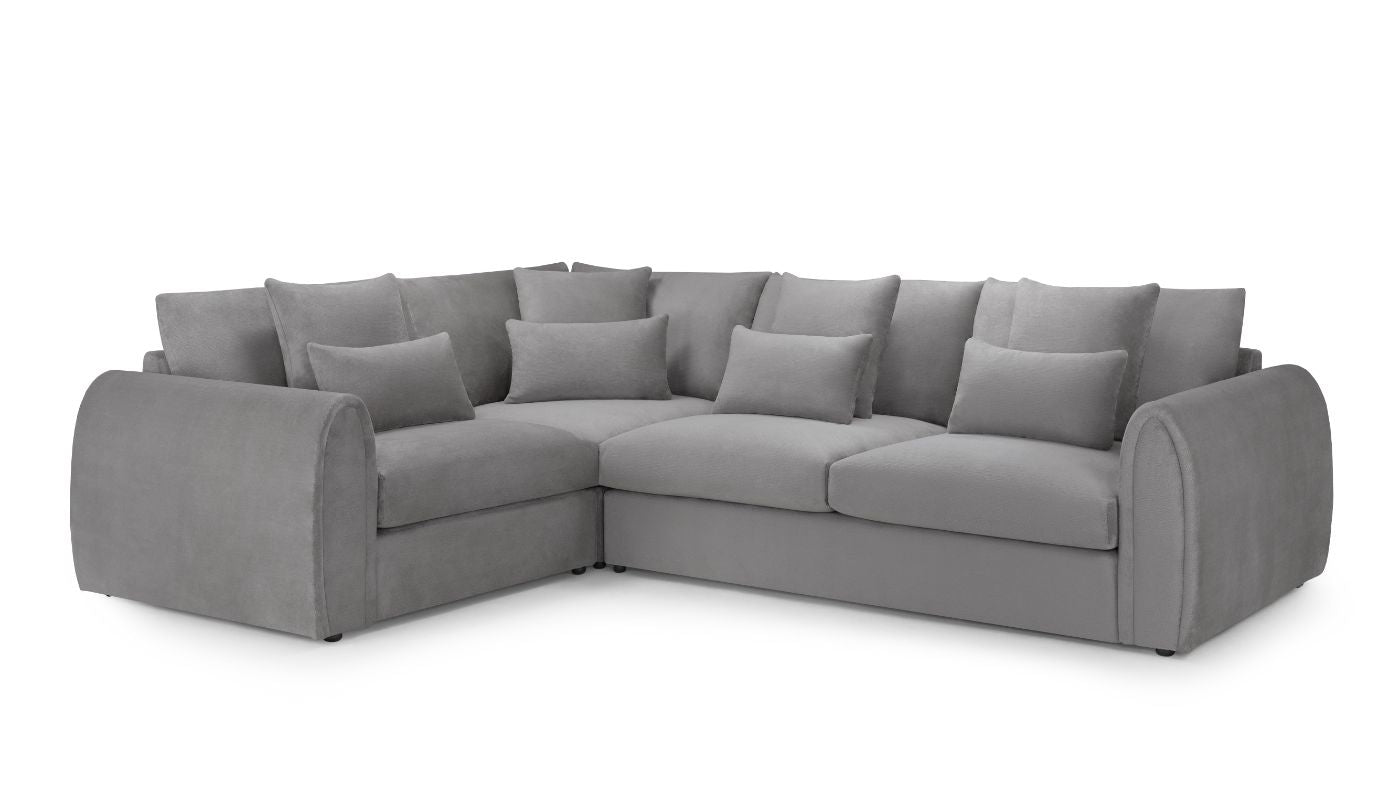 Mirabel Sofa Grey Left Hand Facing Corner
