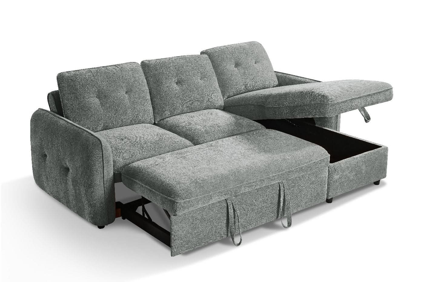 Moscow Sofabed Grey Universal Corner