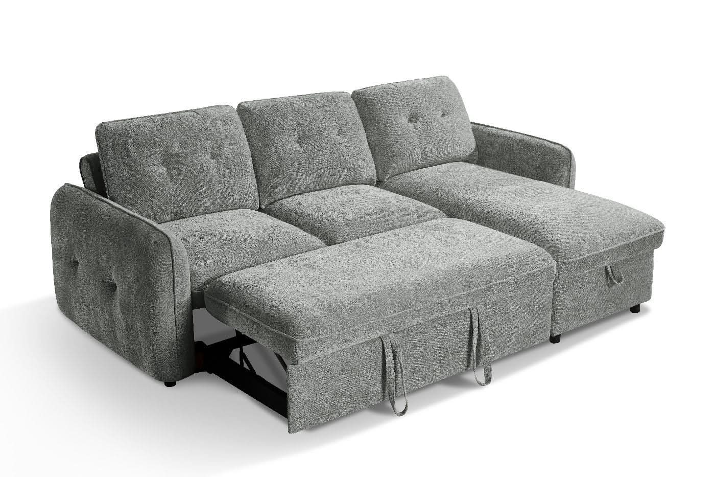 Moscow Sofabed Grey Universal Corner