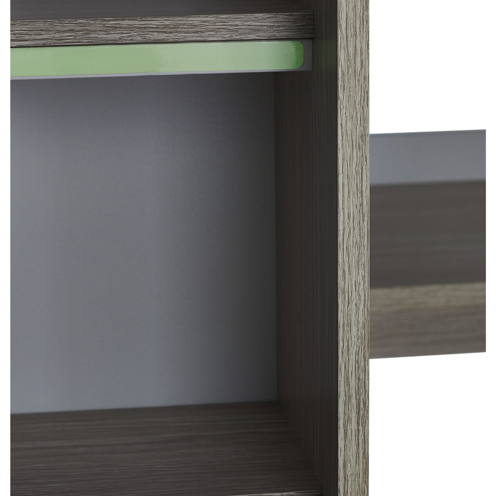 Ocean Highsleeper Pale Wood & White
