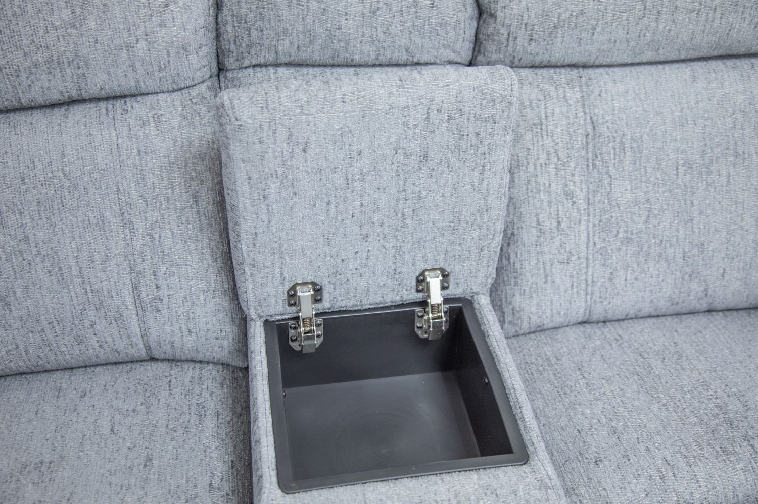 Owen Electric Recliner Sofa Grey Large Corner