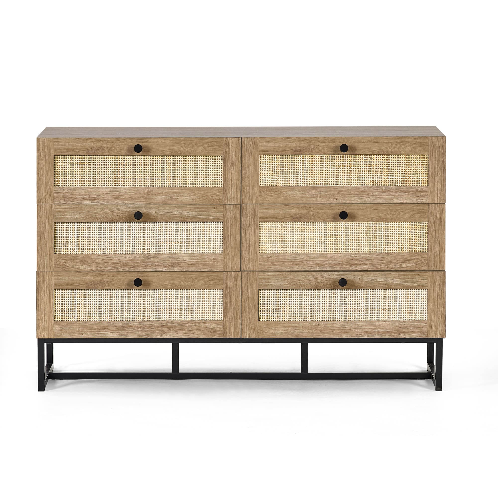 Padstow 6 Drawer Chest - Oak