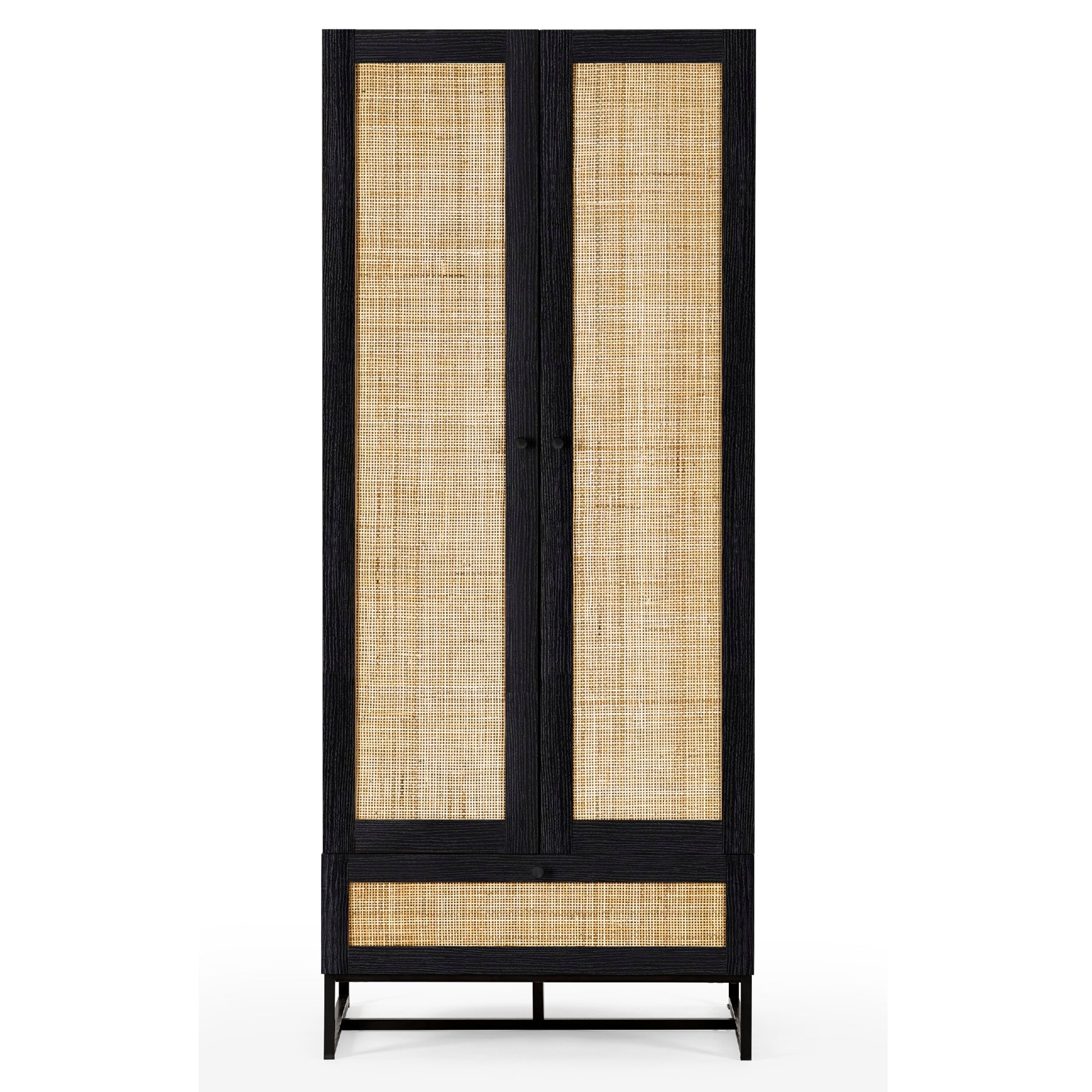 Padstow Wardrobe - Black