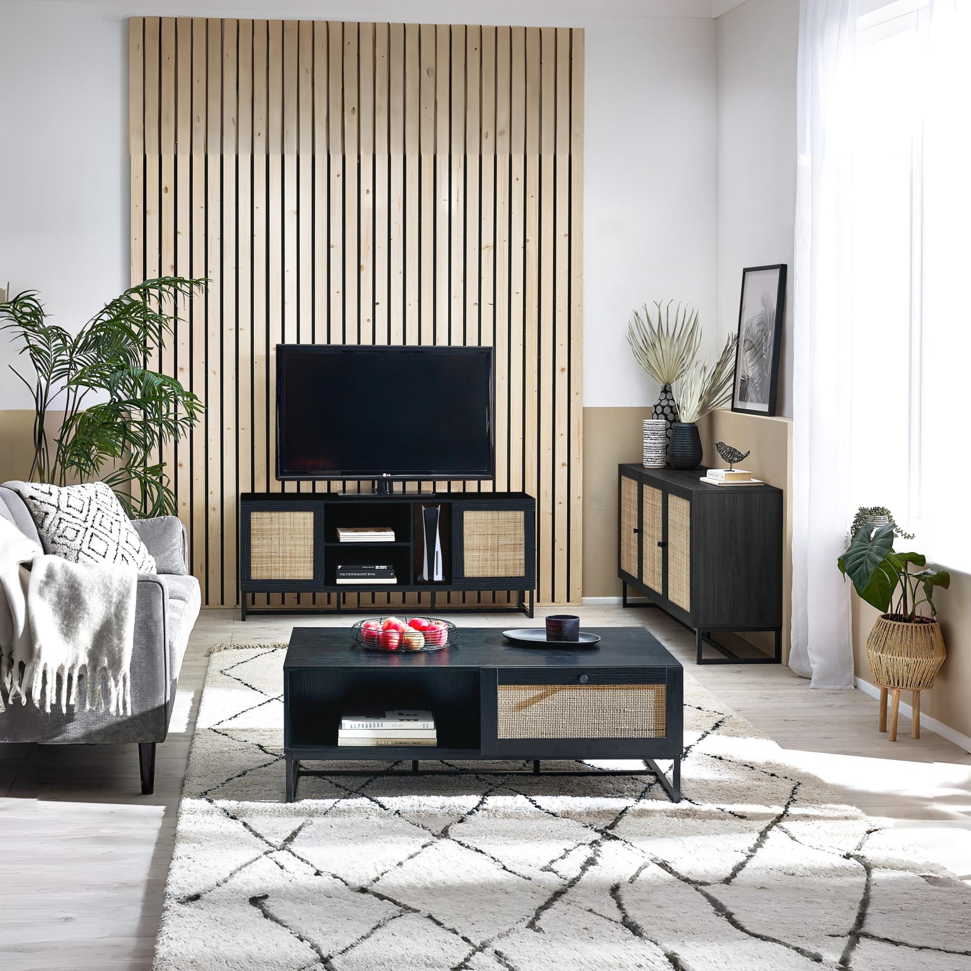 Padstow Coffee Table - Black
