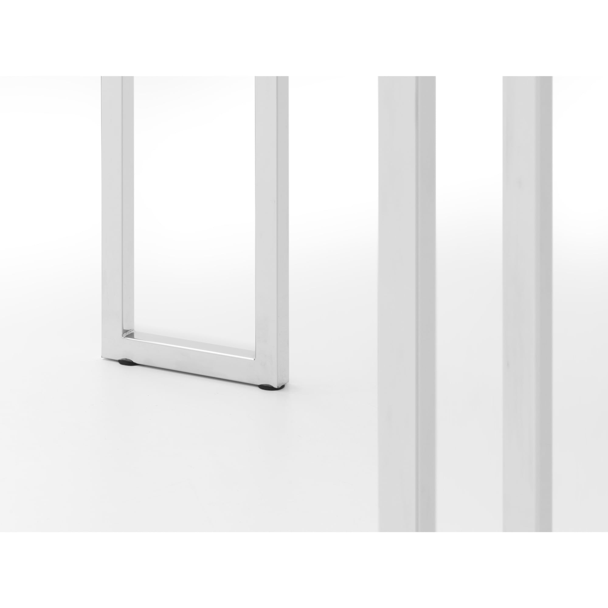 Positano Marble & Chrome Dining Table
