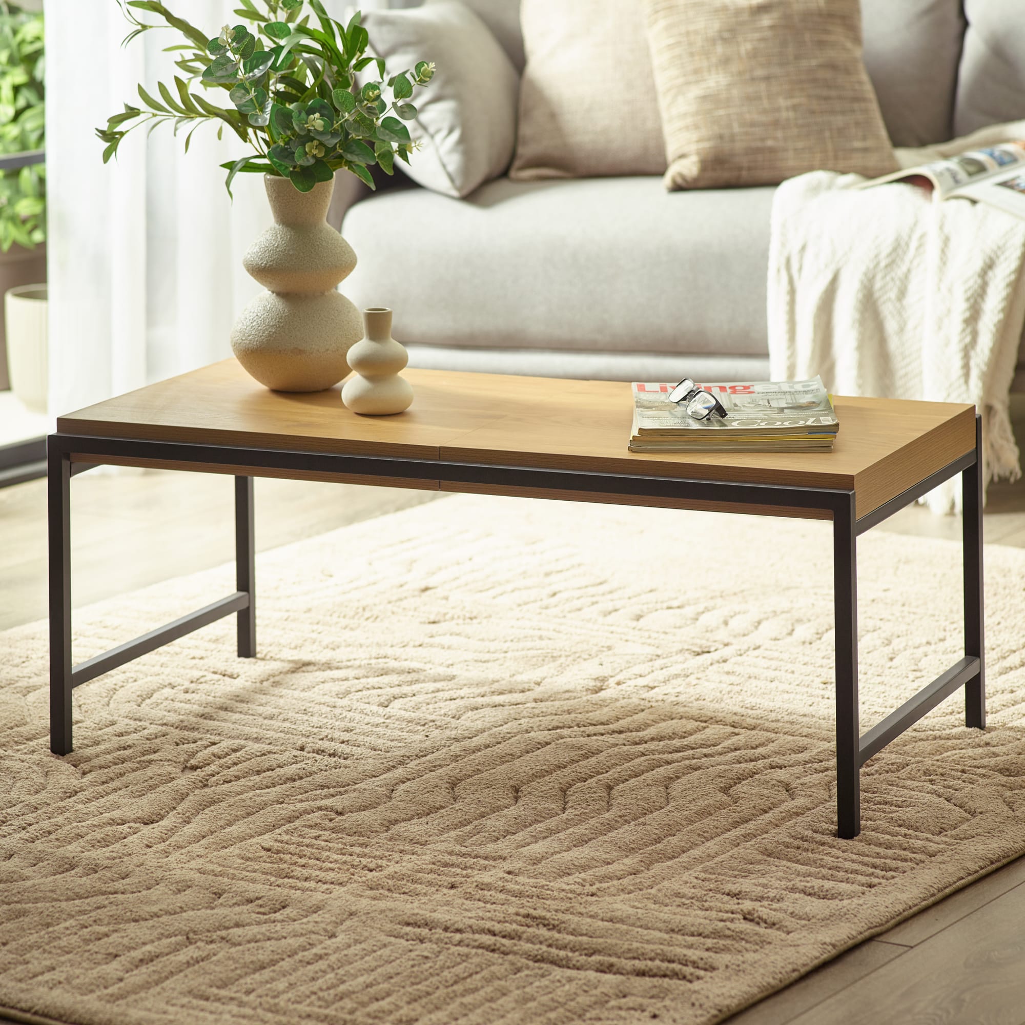 Reuben 110cm Tray Coffee Table