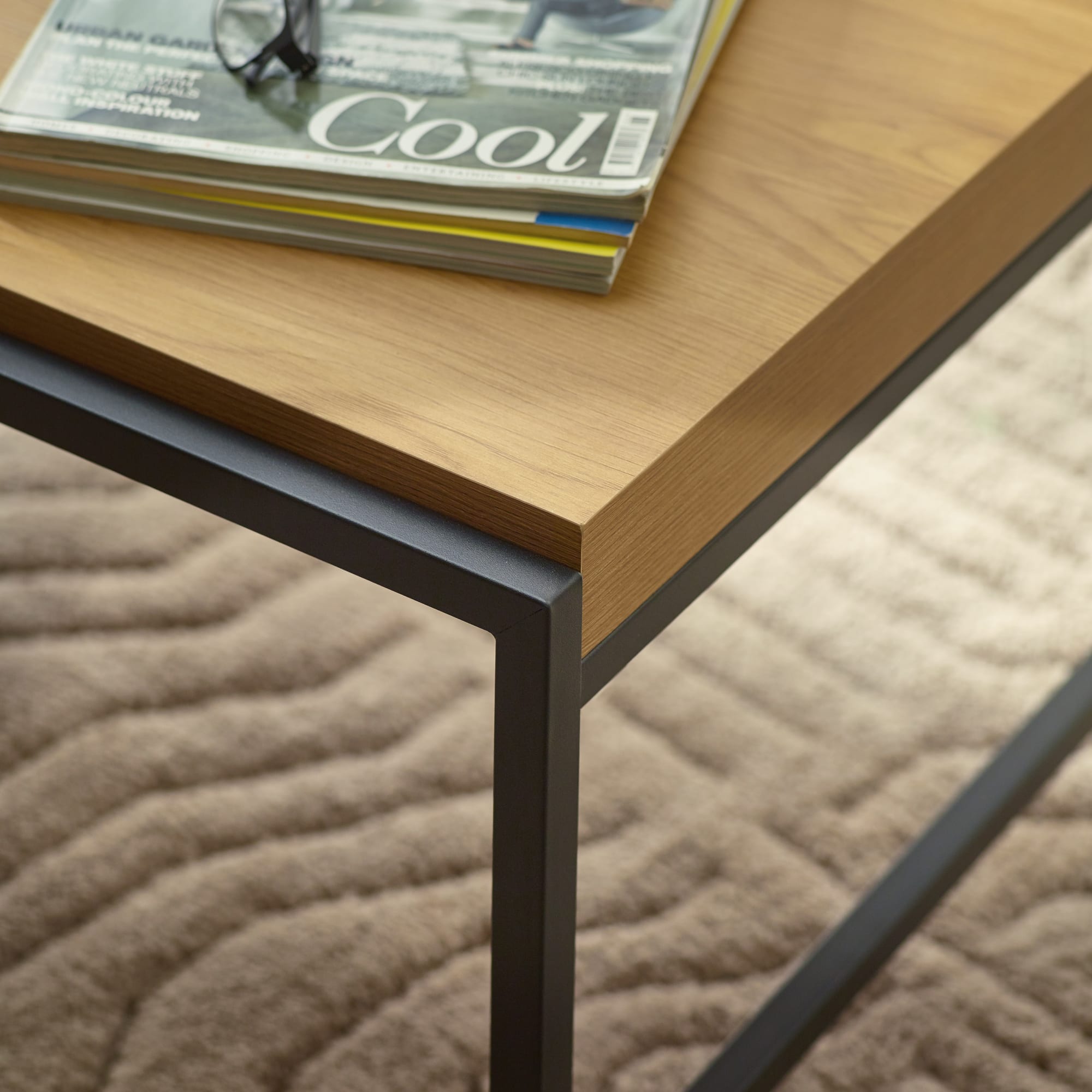 Reuben 110cm Tray Coffee Table