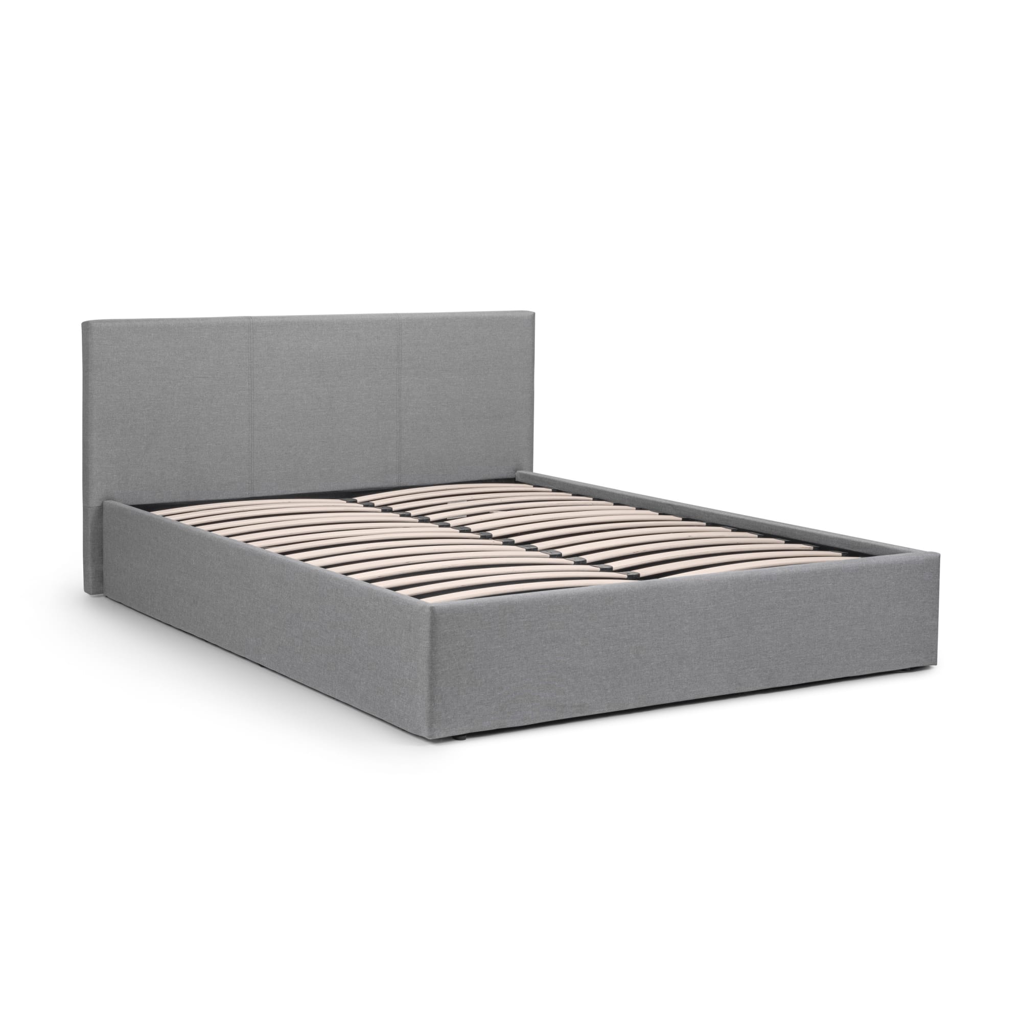 Rialto Ottoman Storage 135cm Double Bed Light Grey
