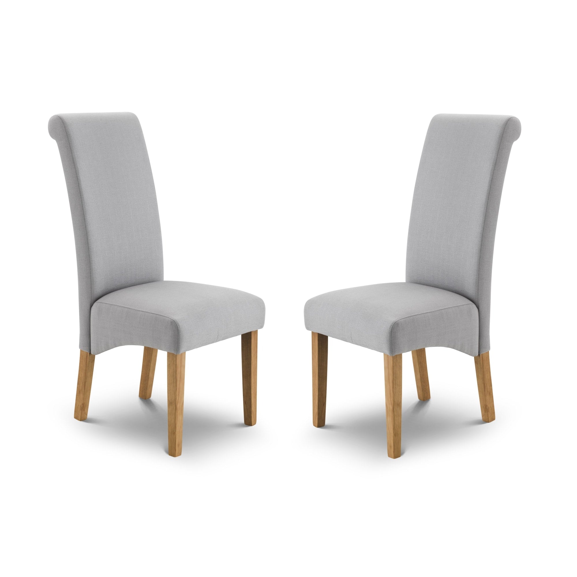 Set Of 2 Rio Scrollback Fabric Chairs