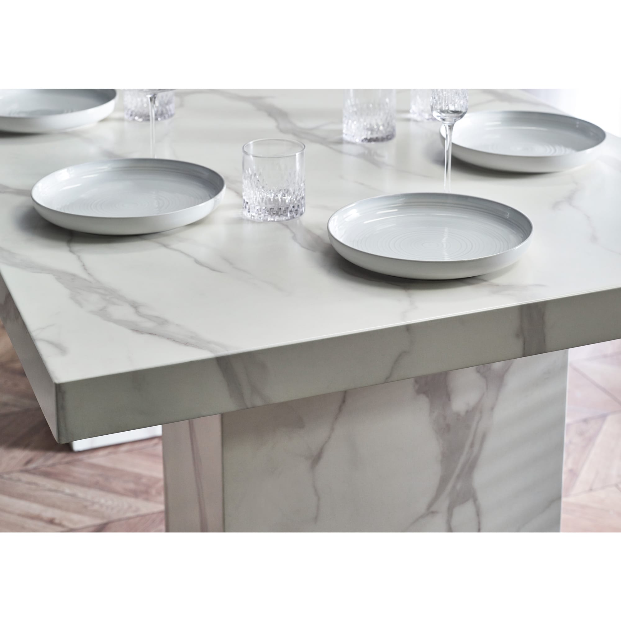 Rome Dining Table - White