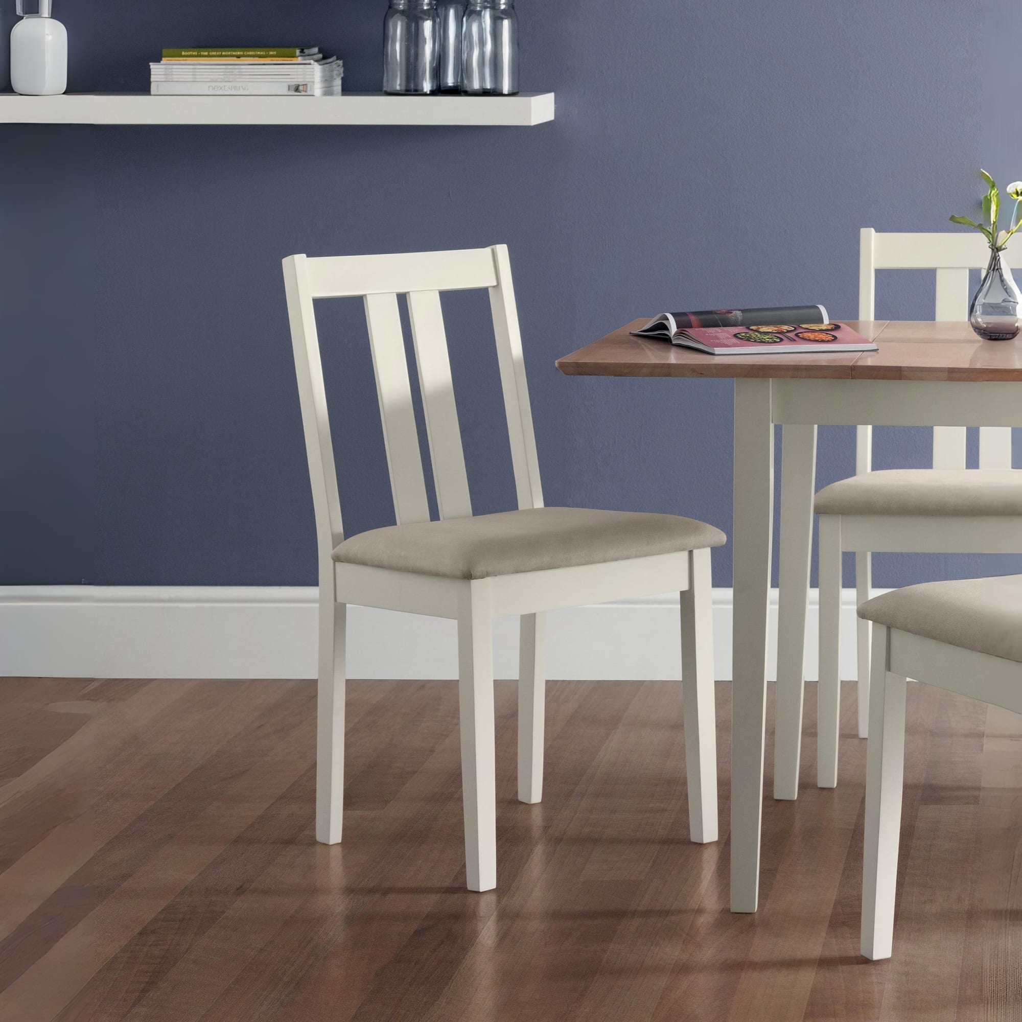 Set Of 2 Rufford Ivory Chairs