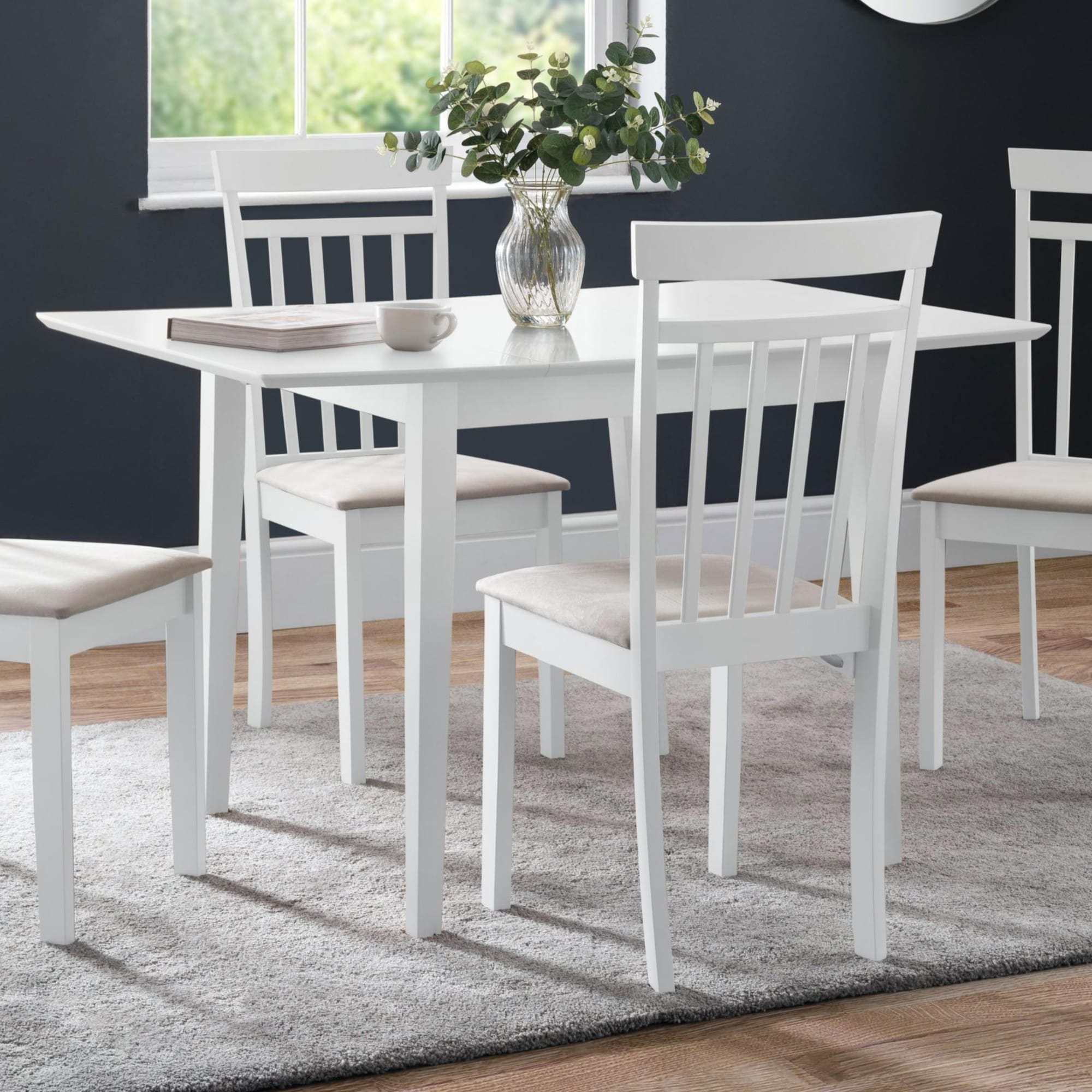 Rufford Dining Table - White
