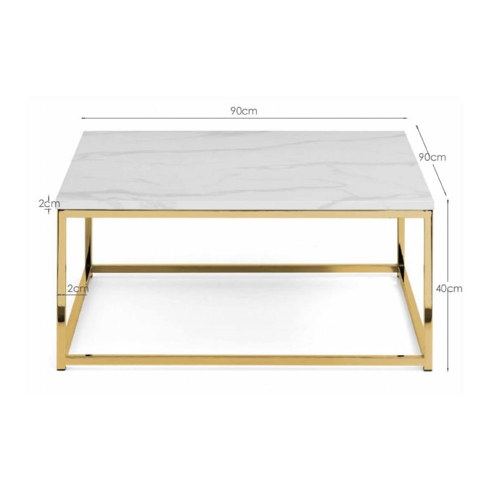 Scala Coffee Table - Gold
