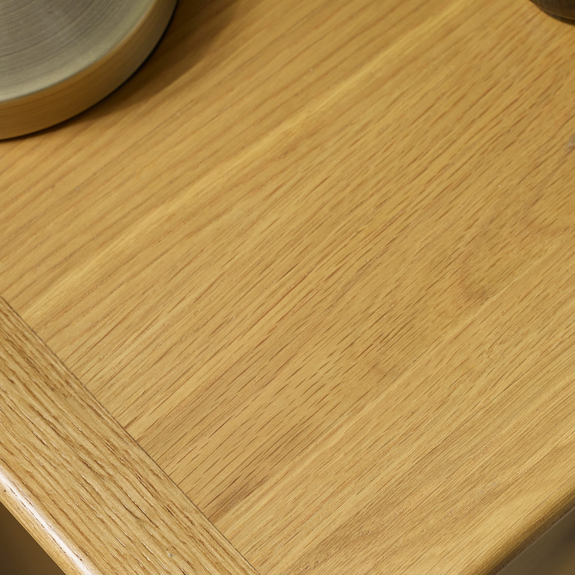 Somerset Oak Compact 1 Drawer Bedside Table with Shelf