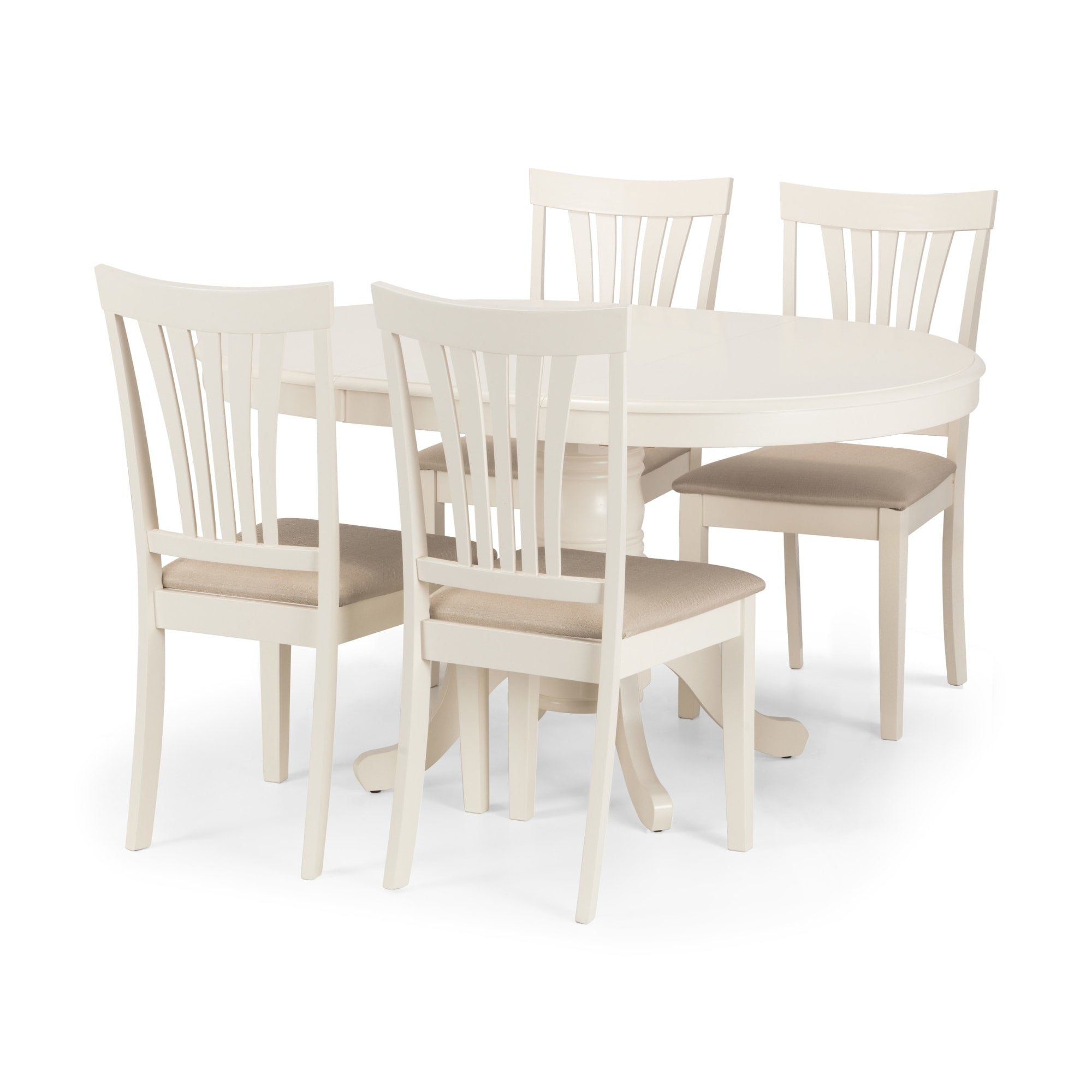 Set Of 2 Stanmore Ivory Chairs
