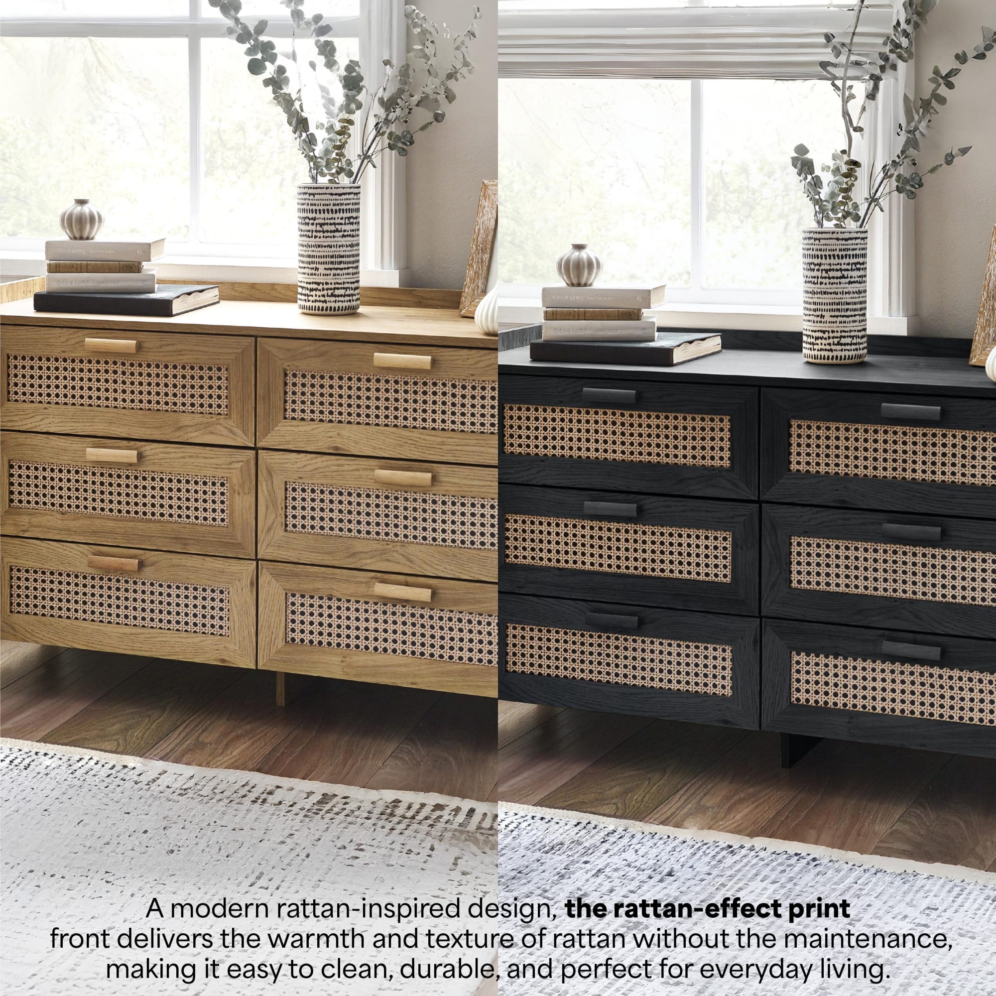 Sydney 6 Drawer Wide Chest