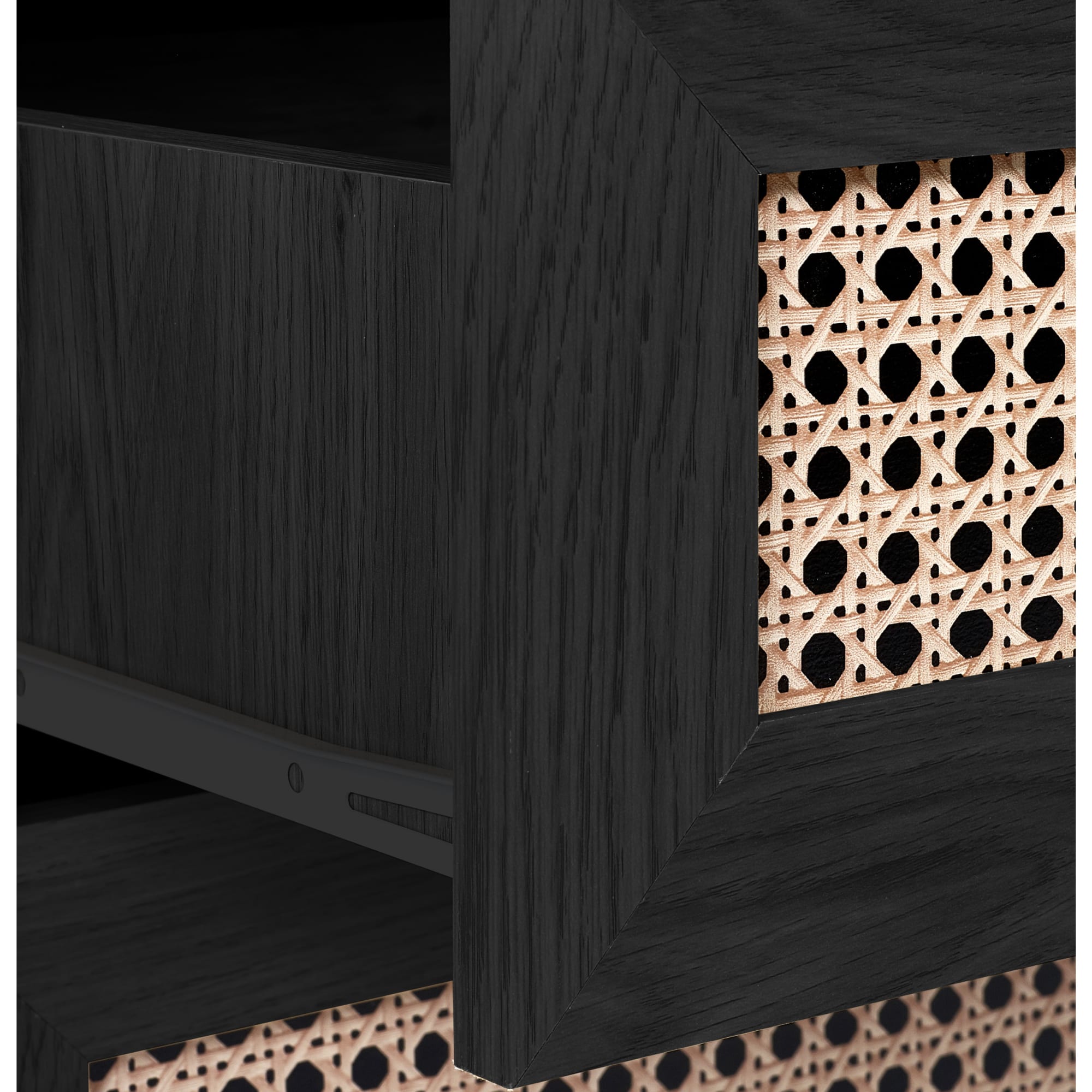 Sydney 5 Drawer Chest - Black Ash