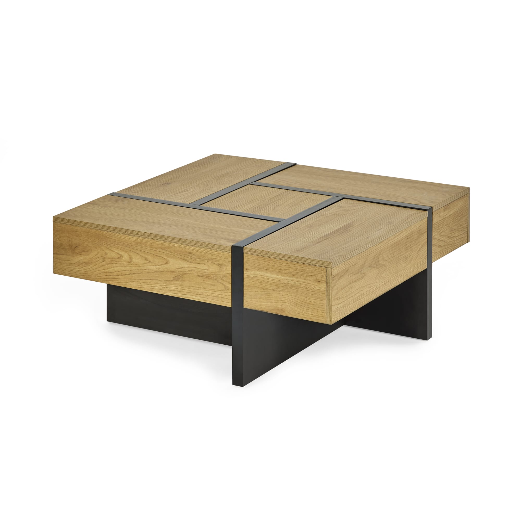 Tahoe 80cm Square Storage Coffee Table