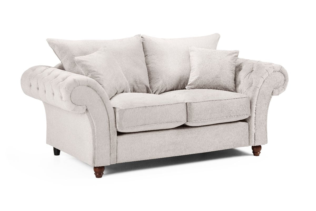 Windsor Fullback Sofa Stone 2 Seater