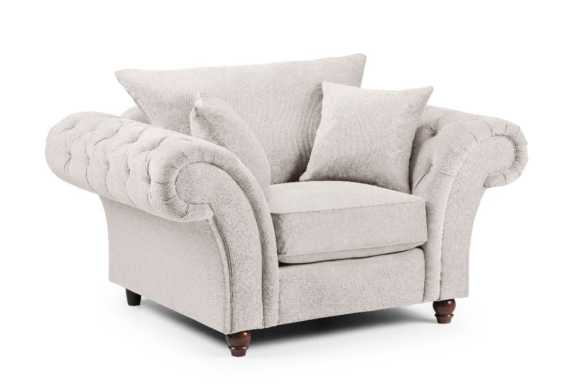 Windsor Fullback Sofa Stone Armchair