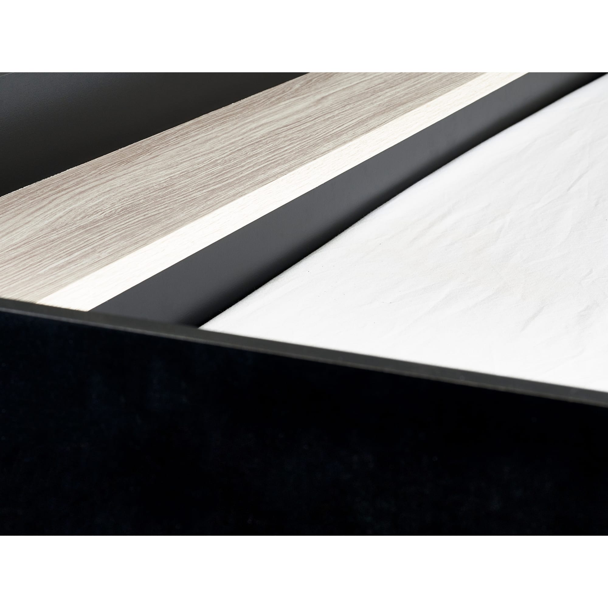 Blaze Gaming Highsleeper - Black And Pale Wood - Cozyo