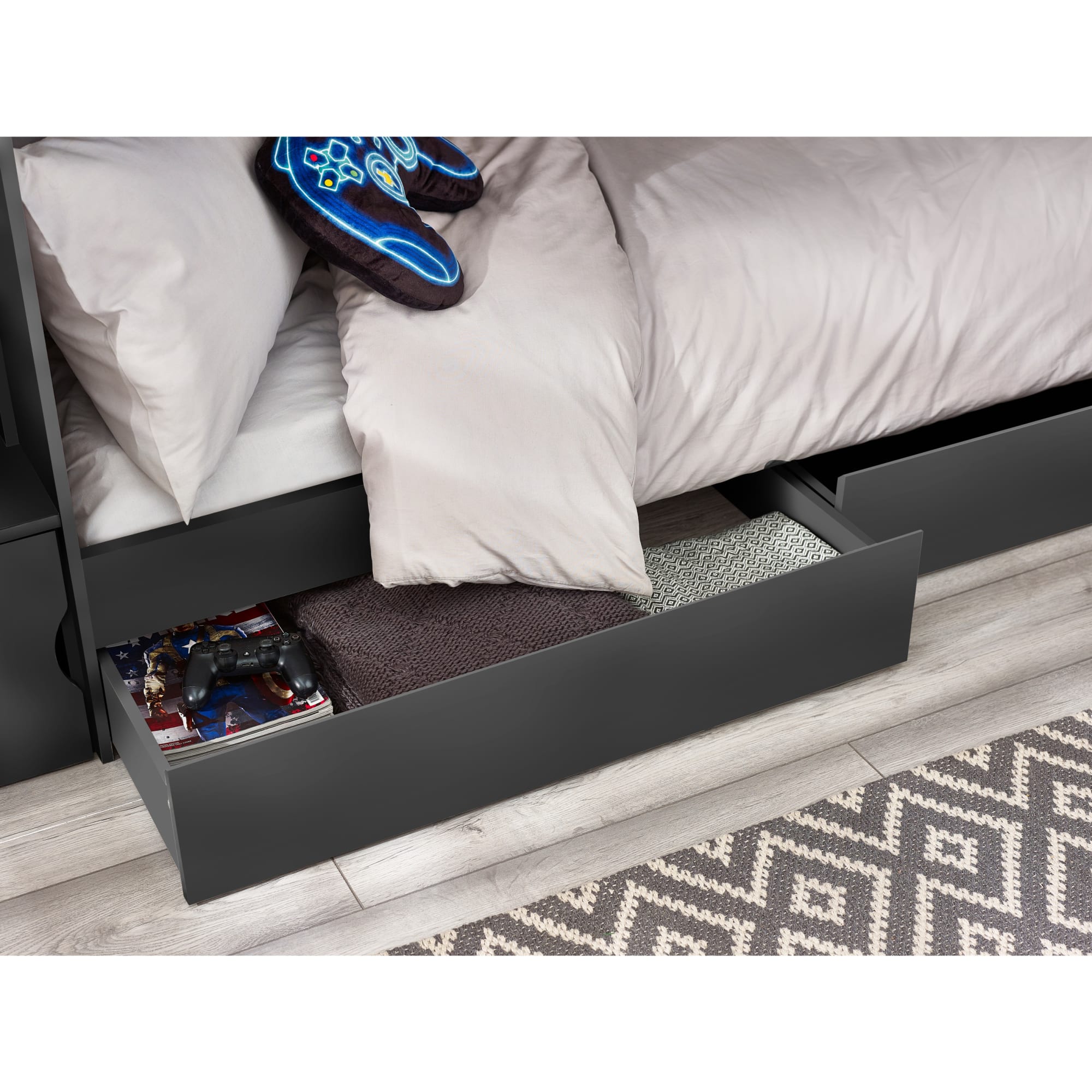 Camelot Staircase Bunk Anthracite - Cozyo