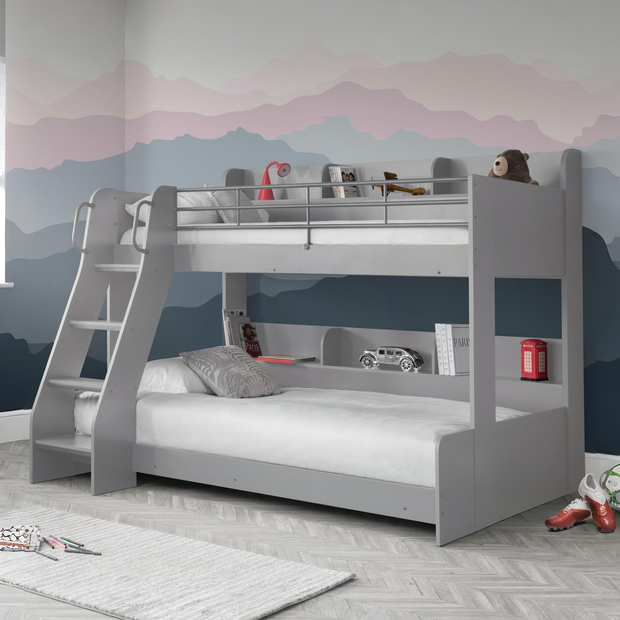 Domino Triple Sleeper Light Grey - Cozyo