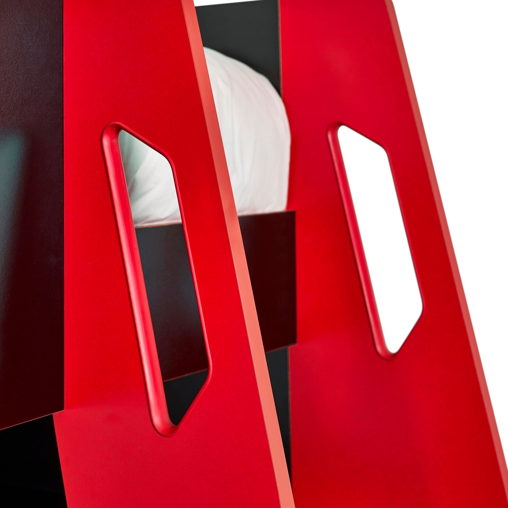Eagle Single 90cm Gaming Highsleeper - Black and Red - Cozyo