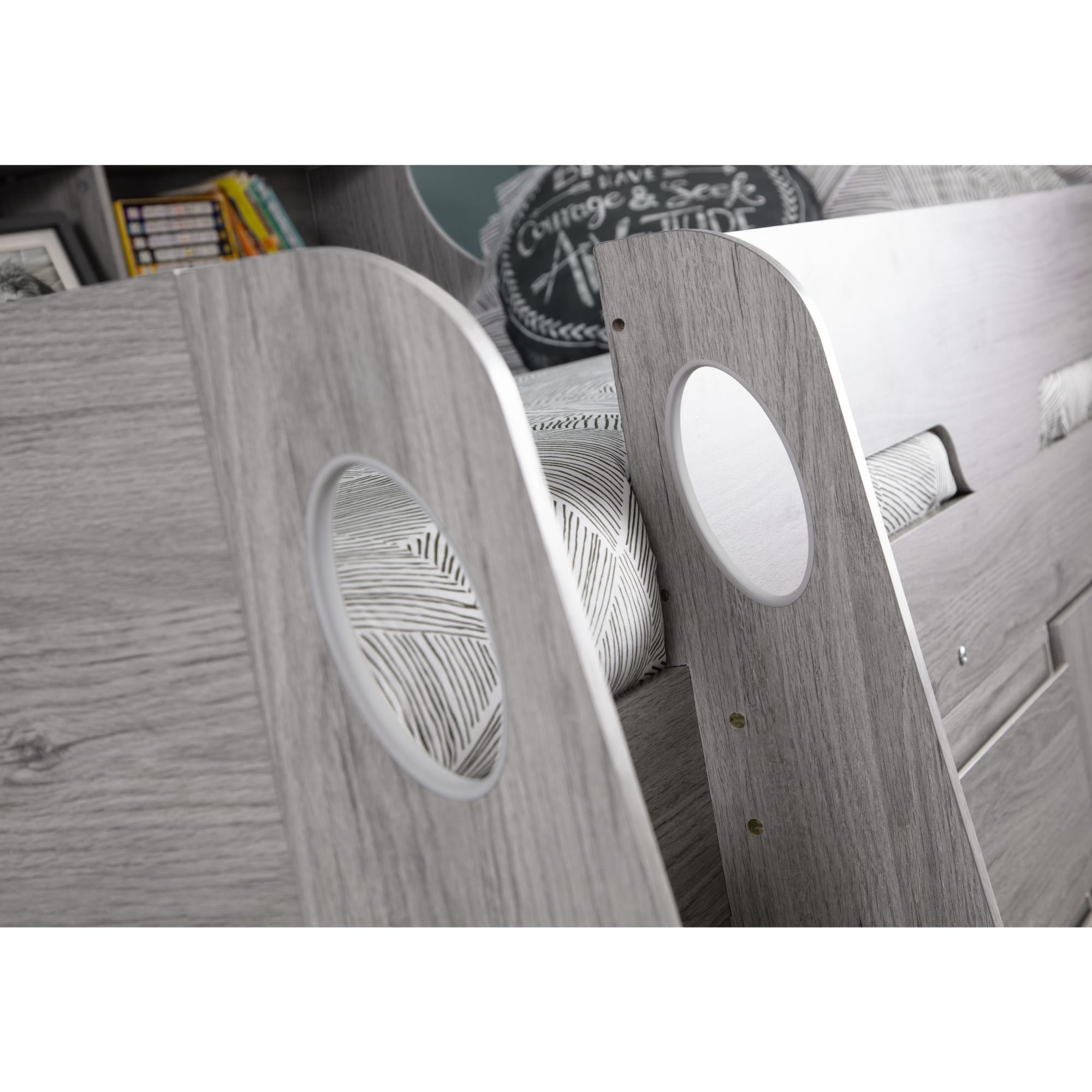 Jupiter Midsleeper Grey Oak - Cozyo
