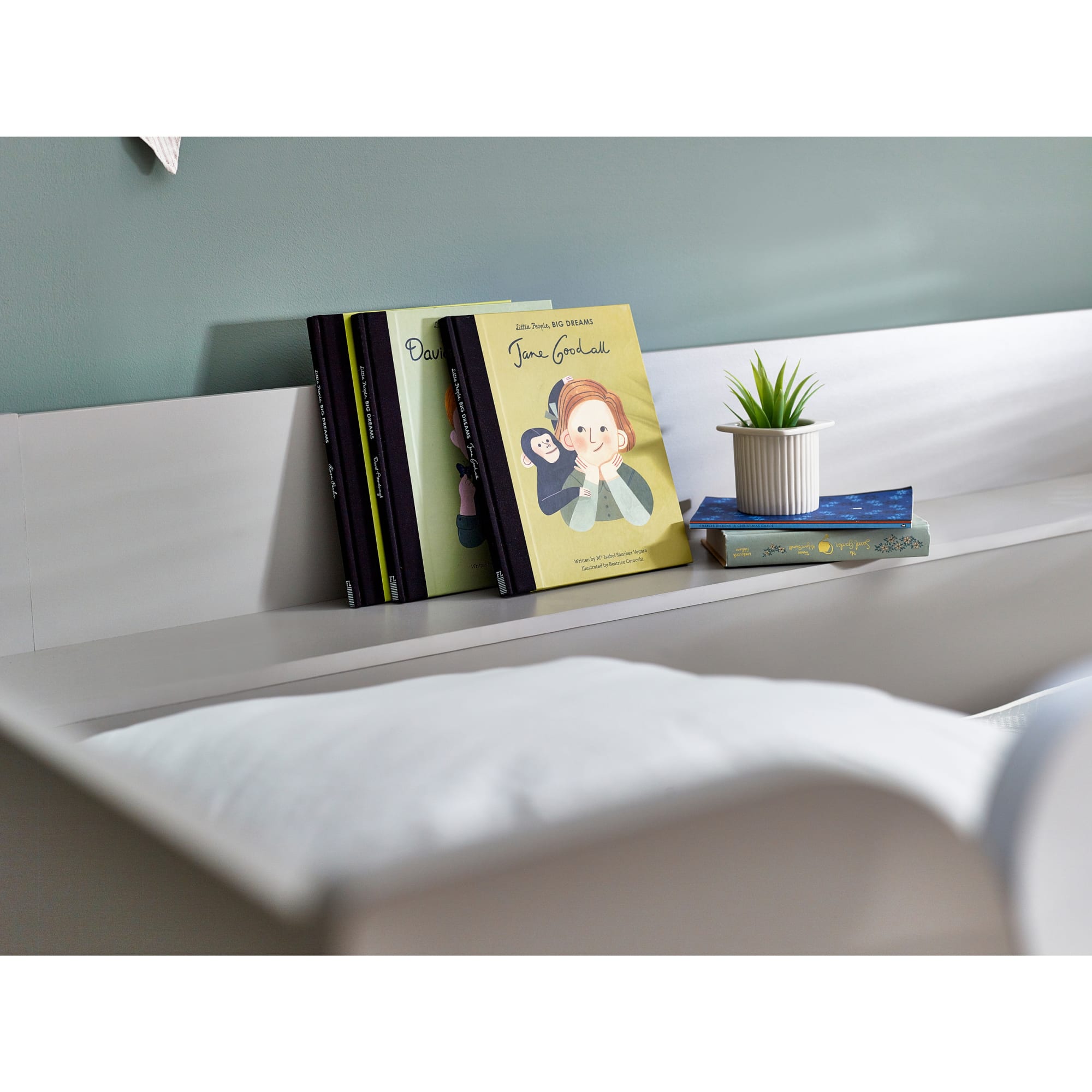 Parsec Bunk Bed Taupe & White - Cozyo