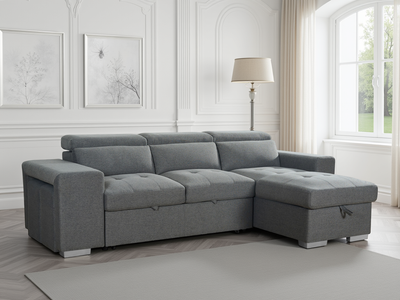 Artemis Sofabed Grey Universal Left or Right Corner