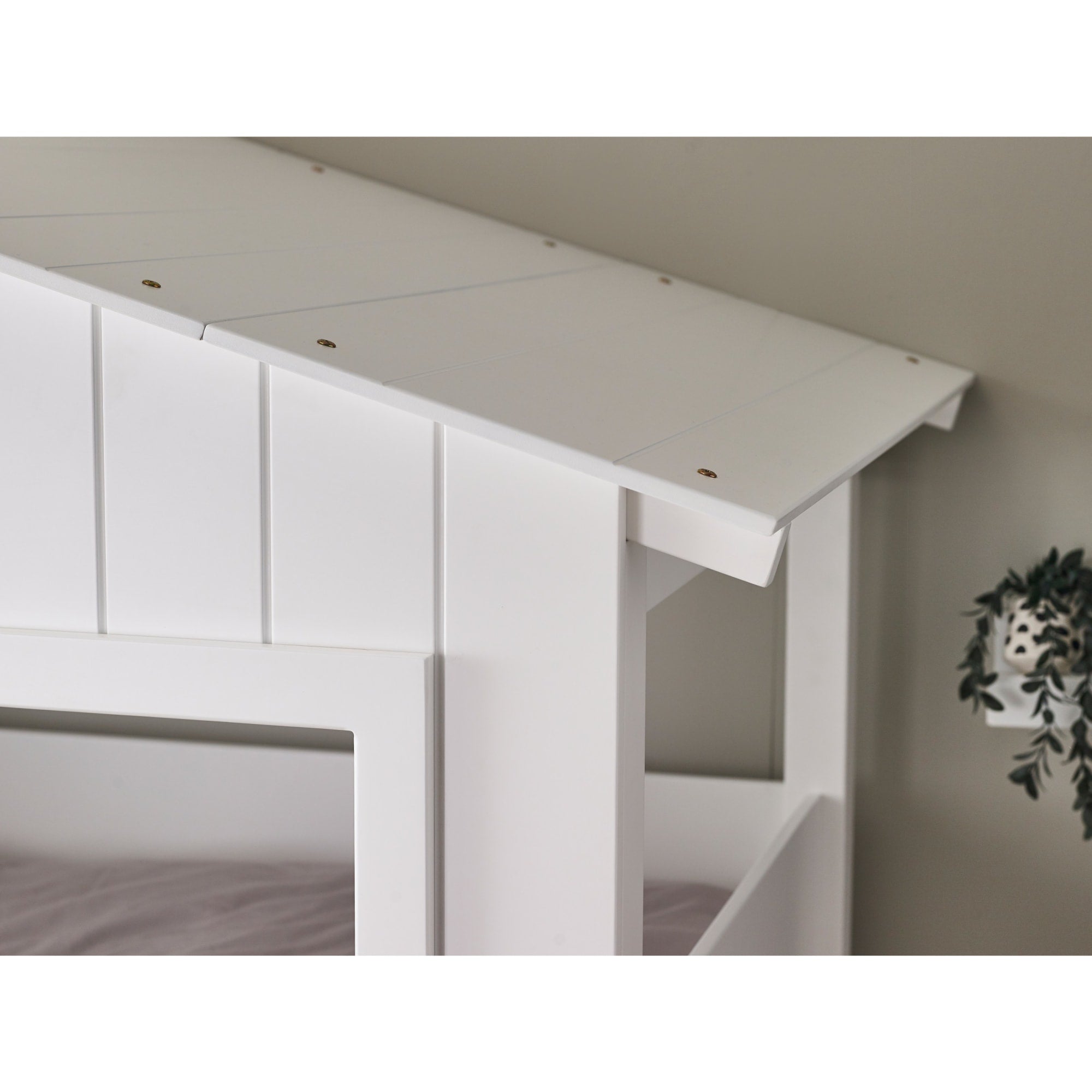 Acorn Treehouse Midsleeper & Storage Unit - White