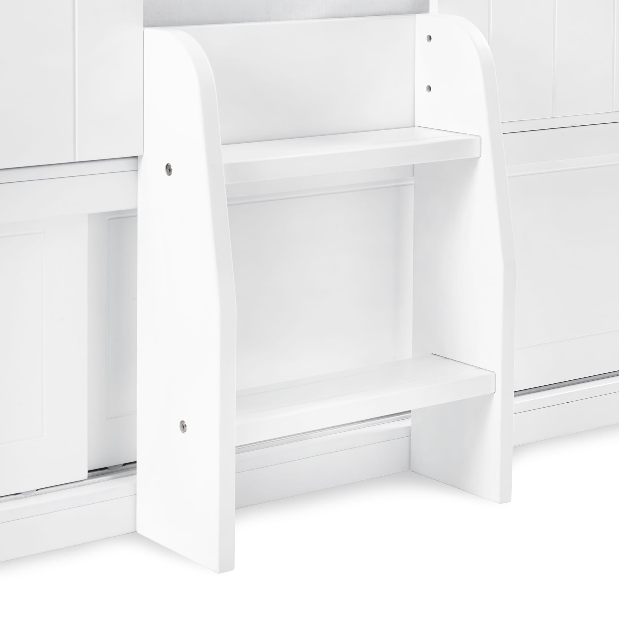 Acorn Treehouse Midsleeper & Storage Unit - White