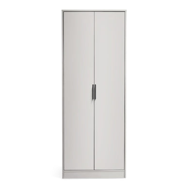 Alba 2 Door Wardrobe - Silk Grey