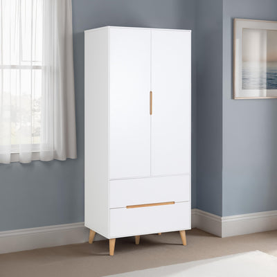 Alicia Combination Wardrobe - White