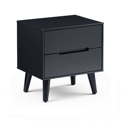 Alicia 2 Drawer Bedside - Anthracite