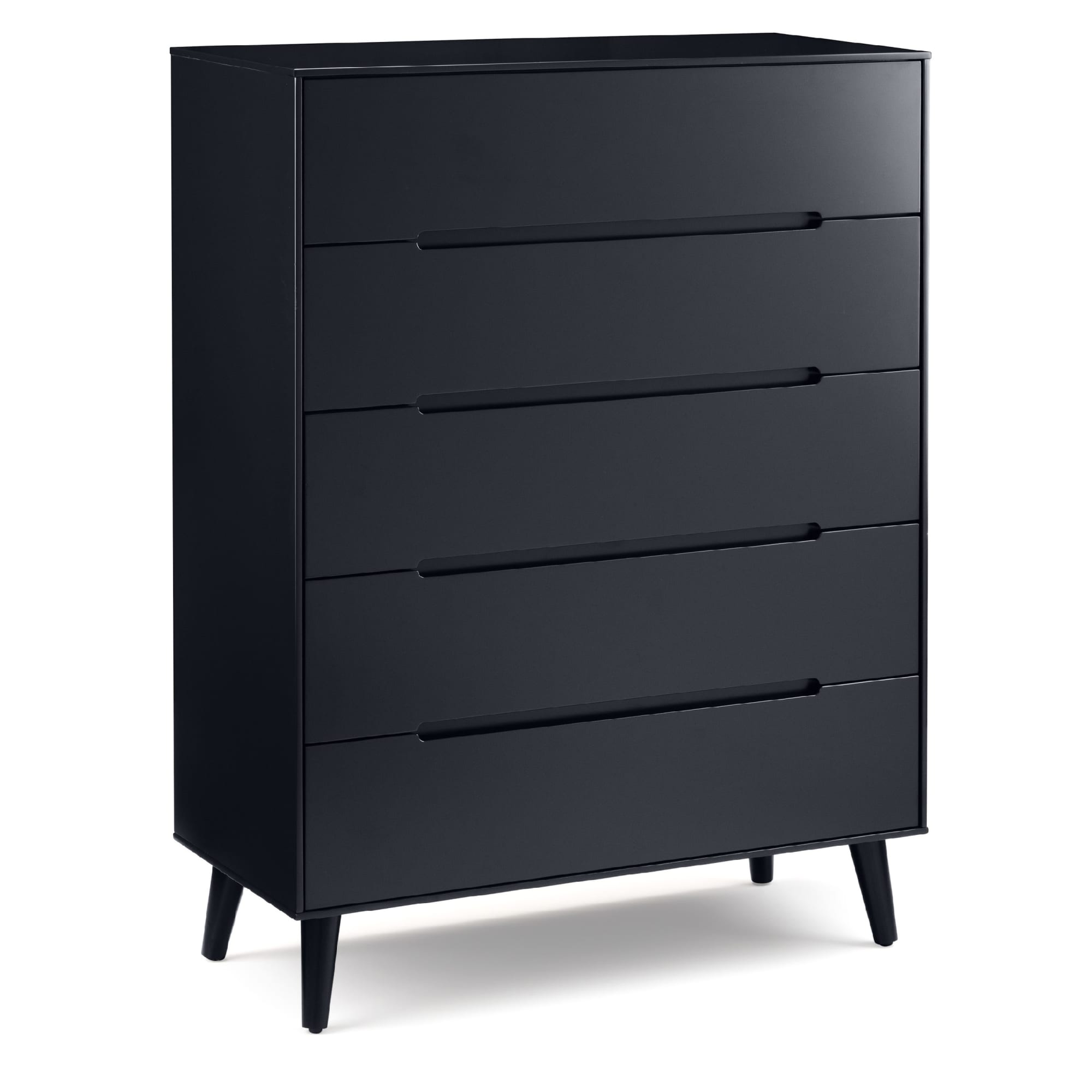Alicia 5 Drawer Chest - Anthracite